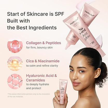 Glow While You Guard: Collagen-Infused SPF 50+ Invisible Sunscreen