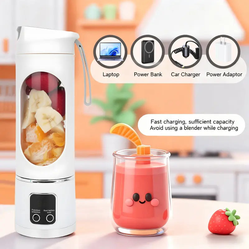 Blend Anywhere, Anytime With The Ultimate Portable Juicer Cup