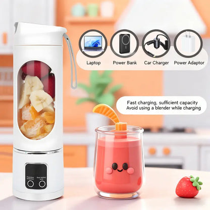 Blend Anywhere, Anytime With The Ultimate Portable Juicer Cup