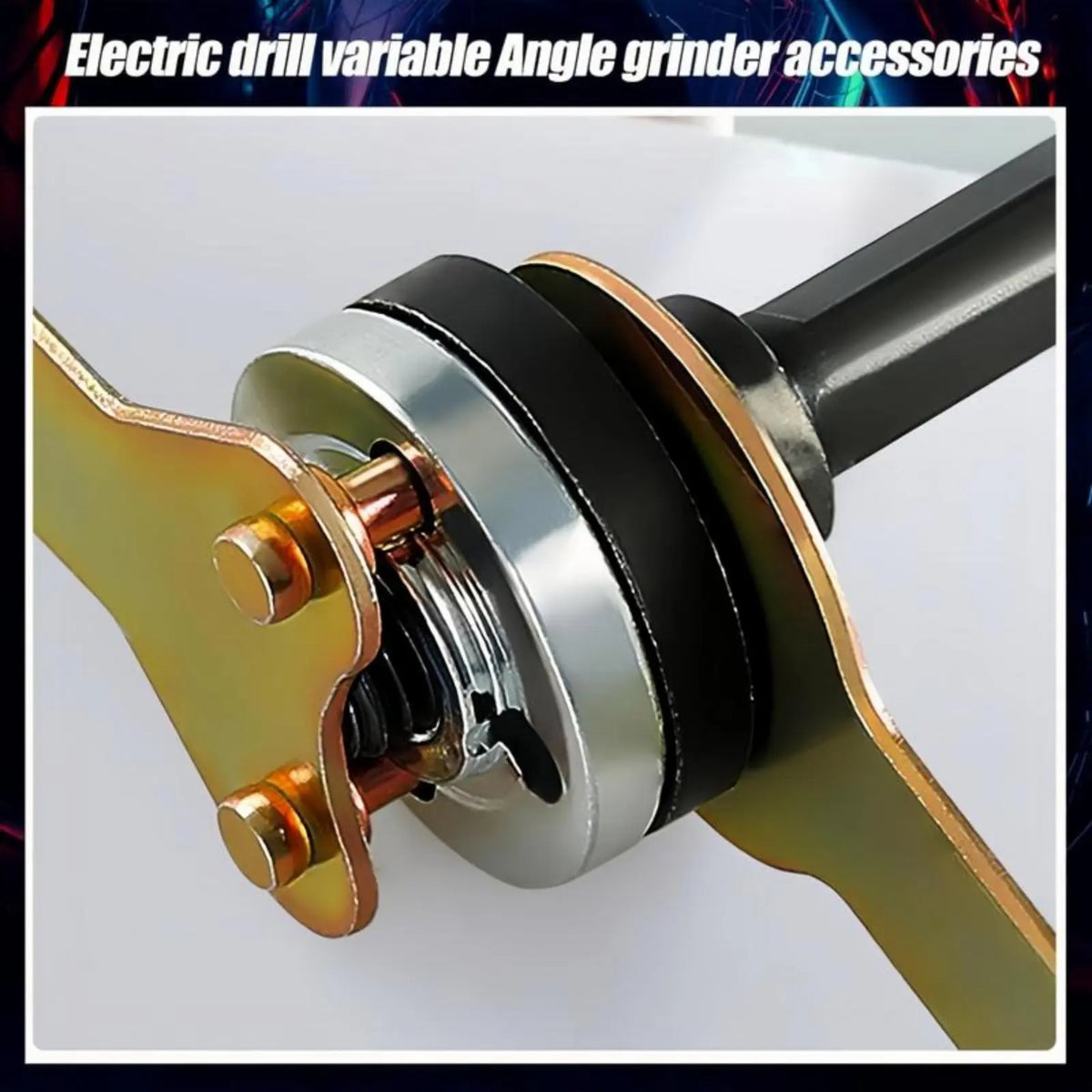 Turn Any Standard Electric Drill Into A Heavy-Duty Angle Grinder Instantly