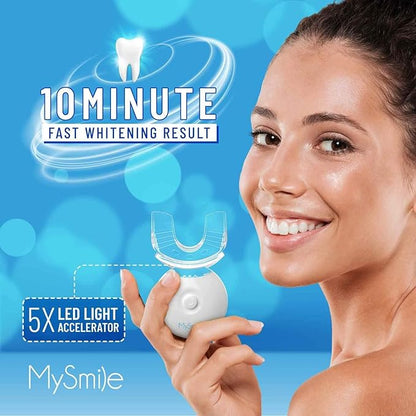 Professional Teeth Whitening Kit with 5X LED Accelerator Light