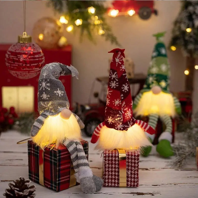 Light Up Your Holidays With Cozy And Festive LED Christmas Gnomes