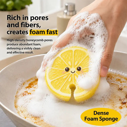 Magic Pop-Up Fruit Cellulose Kitchen Sponges