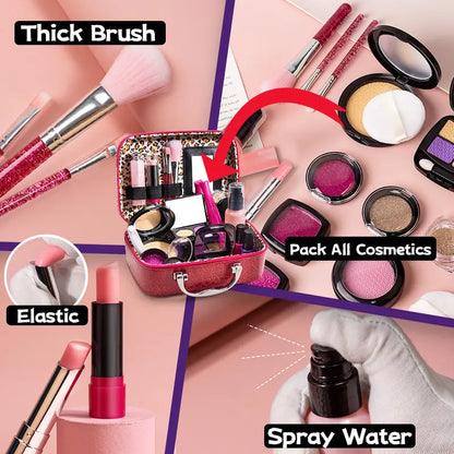 Ultimate Mess-Free Pretend Makeup Kit for Little Princesses