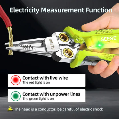 All-in-One 8-in-1 Professional Wire Stripper & Voltage Tester