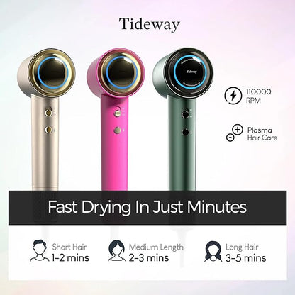 Ultimate High-Speed Plasma Ionic Hair Dryer for Salon-Quality Gloss