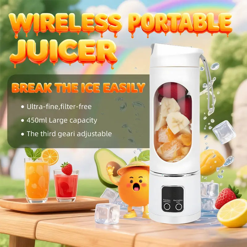 Blend Anywhere, Anytime With The Ultimate Portable Juicer Cup