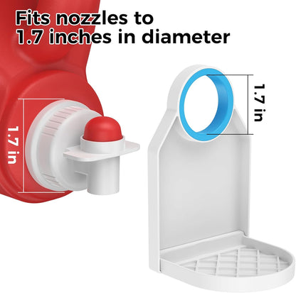 No-Mess Laundry Detergent Dispenser & Cup Holder Stand for Easy Pouring