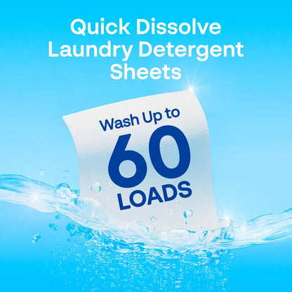 Eco-Friendly Sheet Detergent - Zero-Waste Powerful Clean
