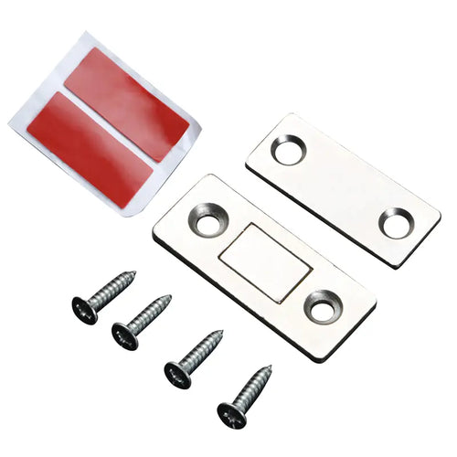 Heavy-Duty Punchless Magnetic Cabinet Catch & Door Latch