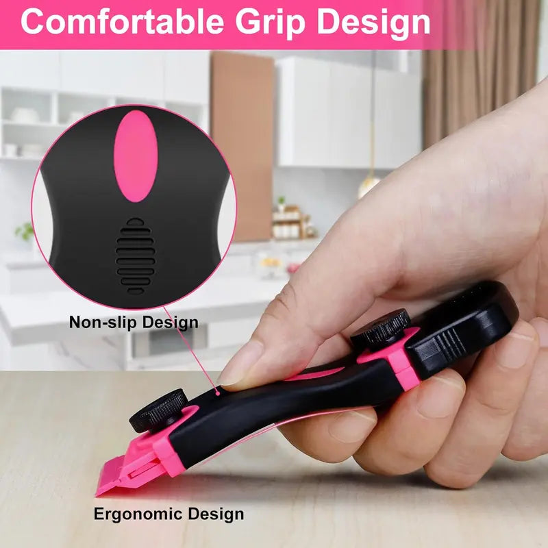 2-in-1 Dual-End Razor Blade Scraper Tool