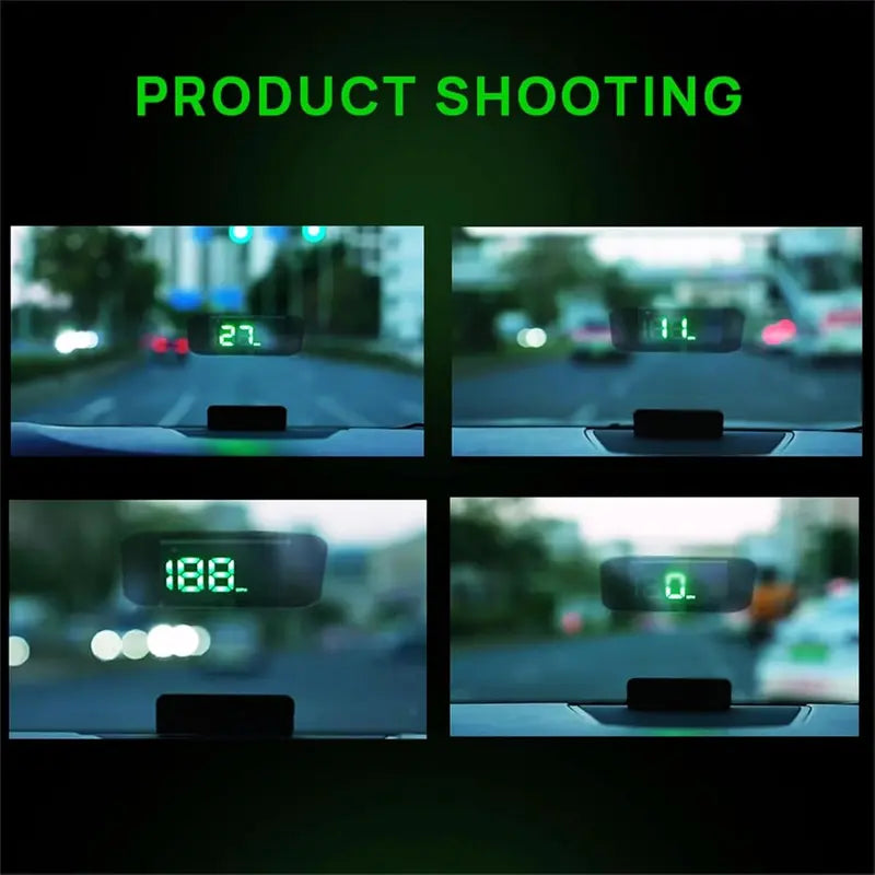 Universal Universal GPS HUD Speedometer With HD Green Screen