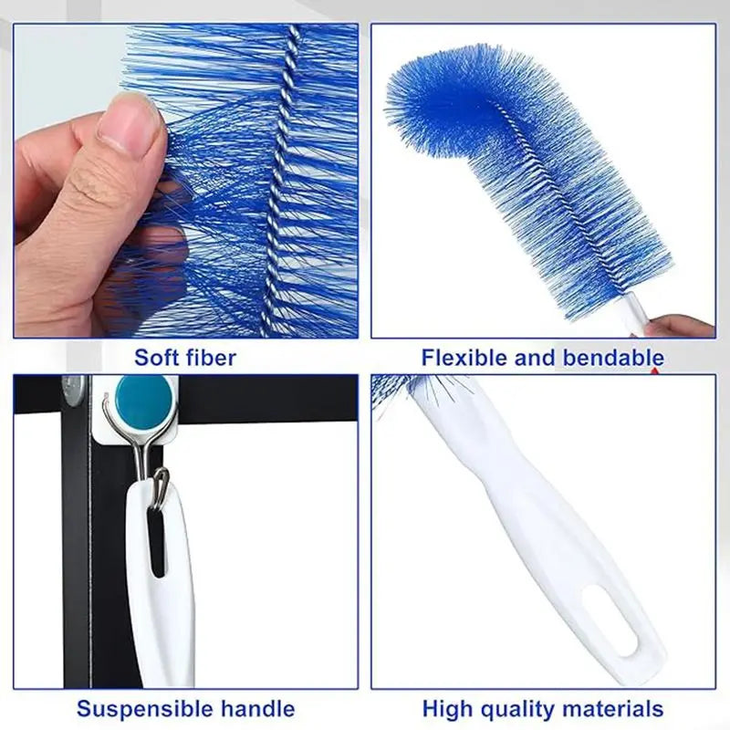 Flexible Bendable Ceiling Fan & Air Vent Dust Cleaning Brush