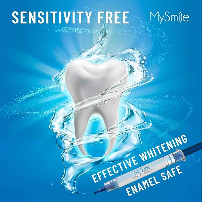 Professional Teeth Whitening Kit with 5X LED Accelerator Light