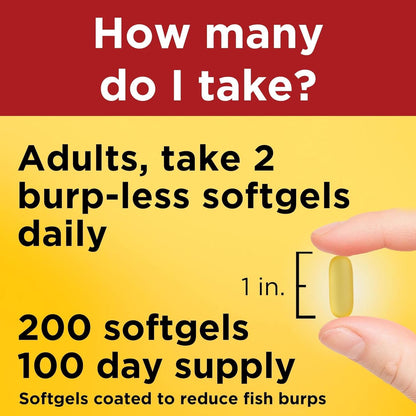 Triple Strength Omega-3 for Heart & Brain Vitality