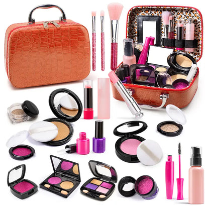 Ultimate Mess-Free Pretend Makeup Kit for Little Princesses