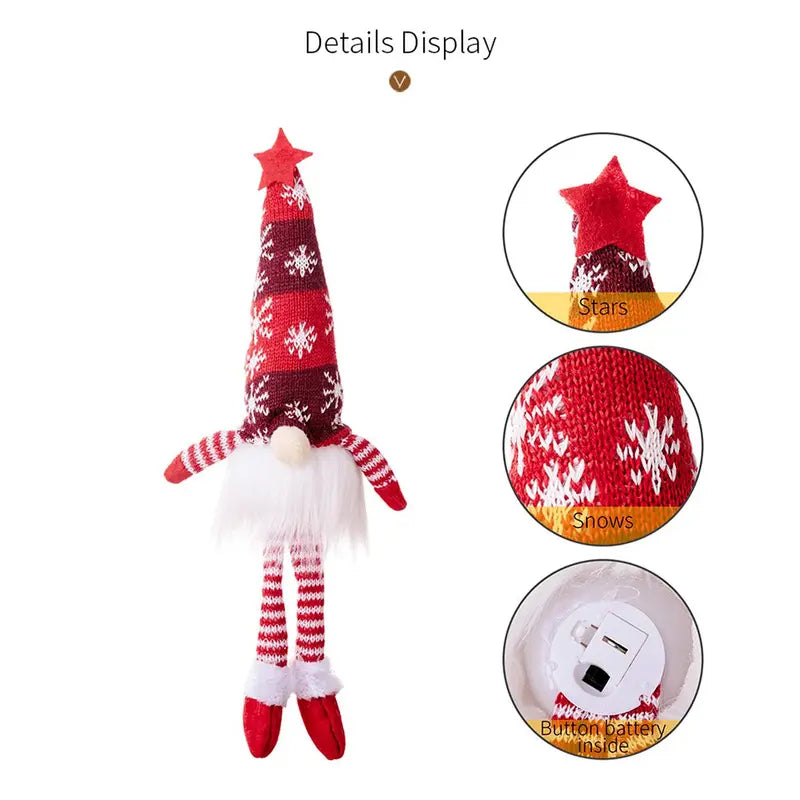 Light Up Your Holidays With Cozy And Festive LED Christmas Gnomes