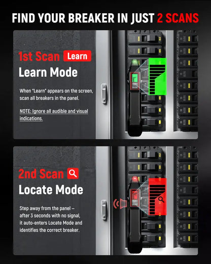 Locate Circuit Breakers With LCD Precision