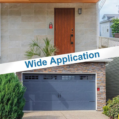 4-Digit Combination Wall-Mount Key Lock Box for Maximum Outdoor Security