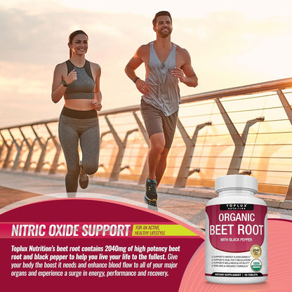 Supercharge Your Performance with 2040mg Pure Organic Beetroot