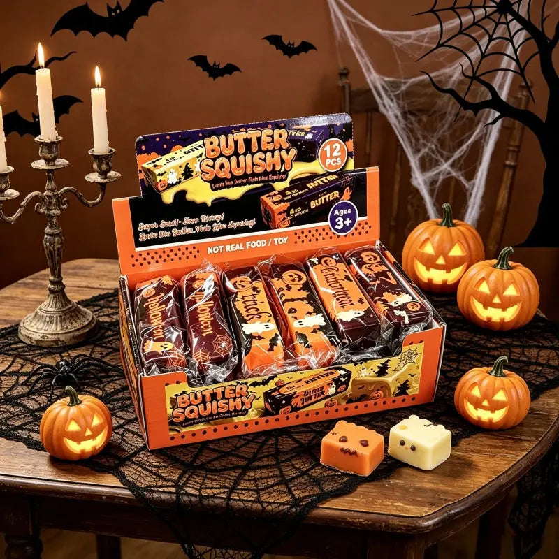 Relieve Stress With Spooky Slow-Rising Halloween Squishies