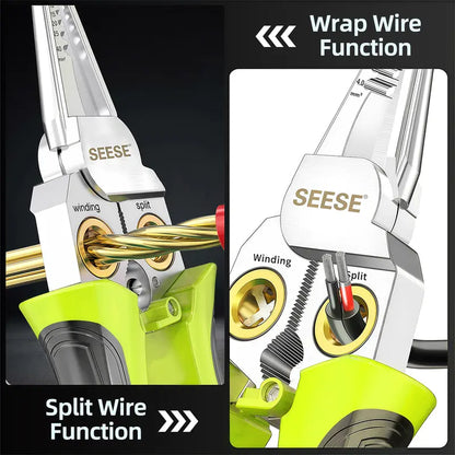 All-in-One 8-in-1 Professional Wire Stripper & Voltage Tester