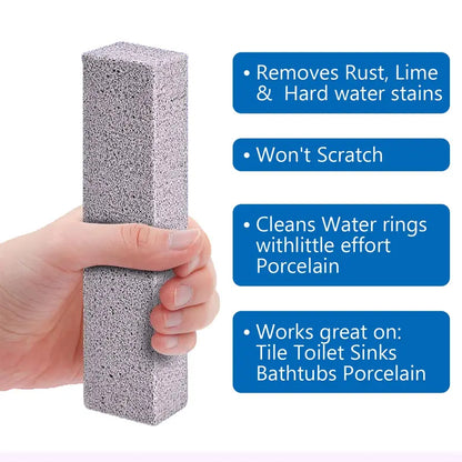 High-Density Pumice Stone Cleaning Block for Tough Stains & Scale