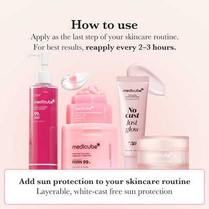 Glow While You Guard: Collagen-Infused SPF 50+ Invisible Sunscreen