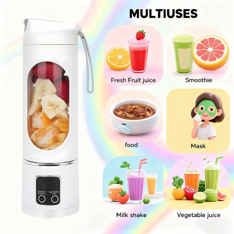 Blend Anywhere, Anytime With The Ultimate Portable Juicer Cup
