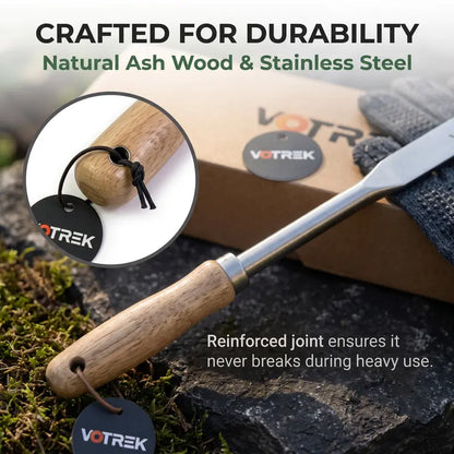 Upgraded Stainless Steel Crevice Weeder Tool with Reinforced Handle – Save 100% Today