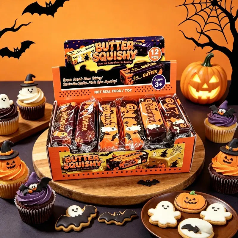Relieve Stress With Spooky Slow-Rising Halloween Squishies