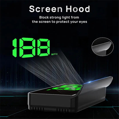 Universal Universal GPS HUD Speedometer With HD Green Screen
