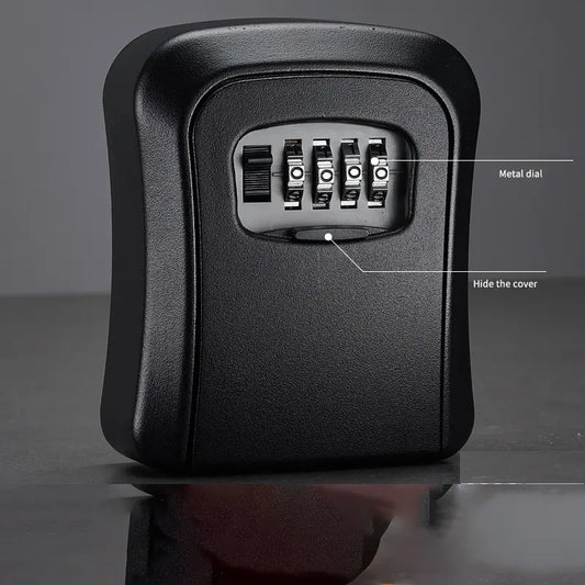 4-Digit Combination Wall-Mount Key Lock Box for Maximum Outdoor Security