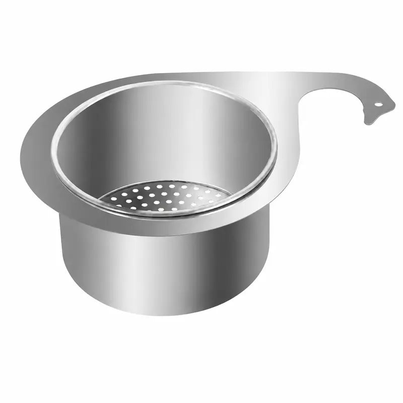 Stainless Steel Swan Sink Strainer Basket – Fast Drainage & Anti-Clog Kitchen Organizer