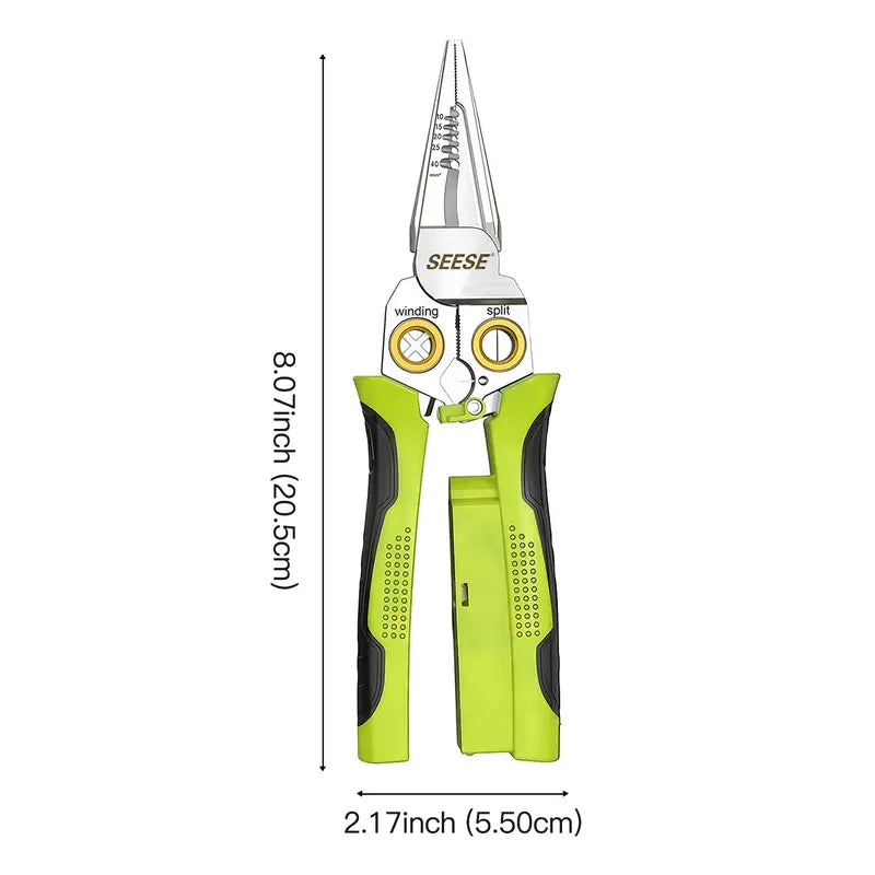 All-in-One 8-in-1 Professional Wire Stripper & Voltage Tester