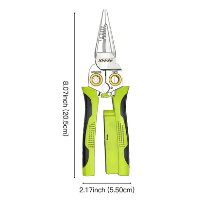 All-in-One 8-in-1 Professional Wire Stripper & Voltage Tester