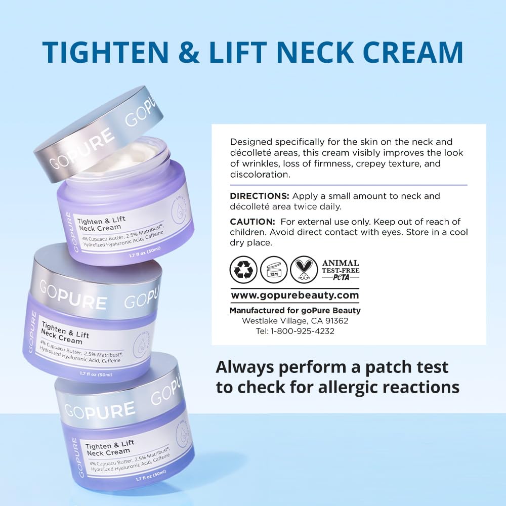 Tighten, Lift & Smooth Your Neck and Décolleté