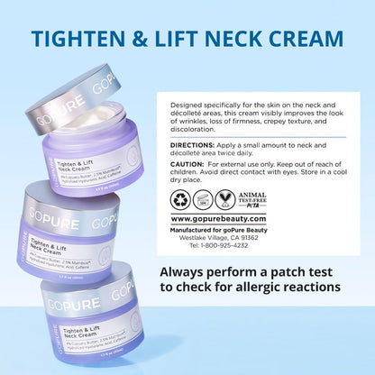 Tighten, Lift & Smooth Your Neck and Décolleté
