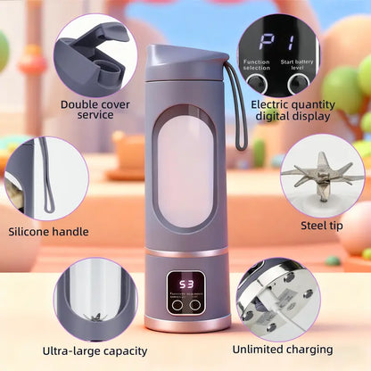Blend Anywhere, Anytime With The Ultimate Portable Juicer Cup