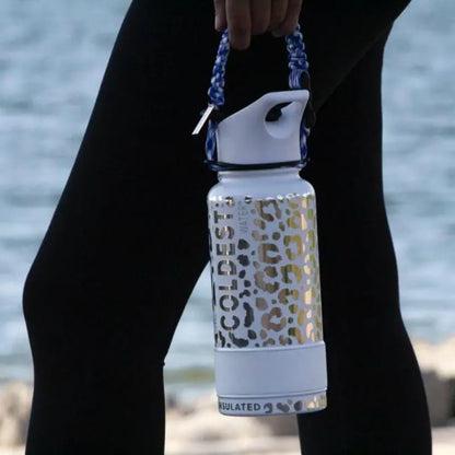 Paracord Bottle Handle With Secure Carabiner