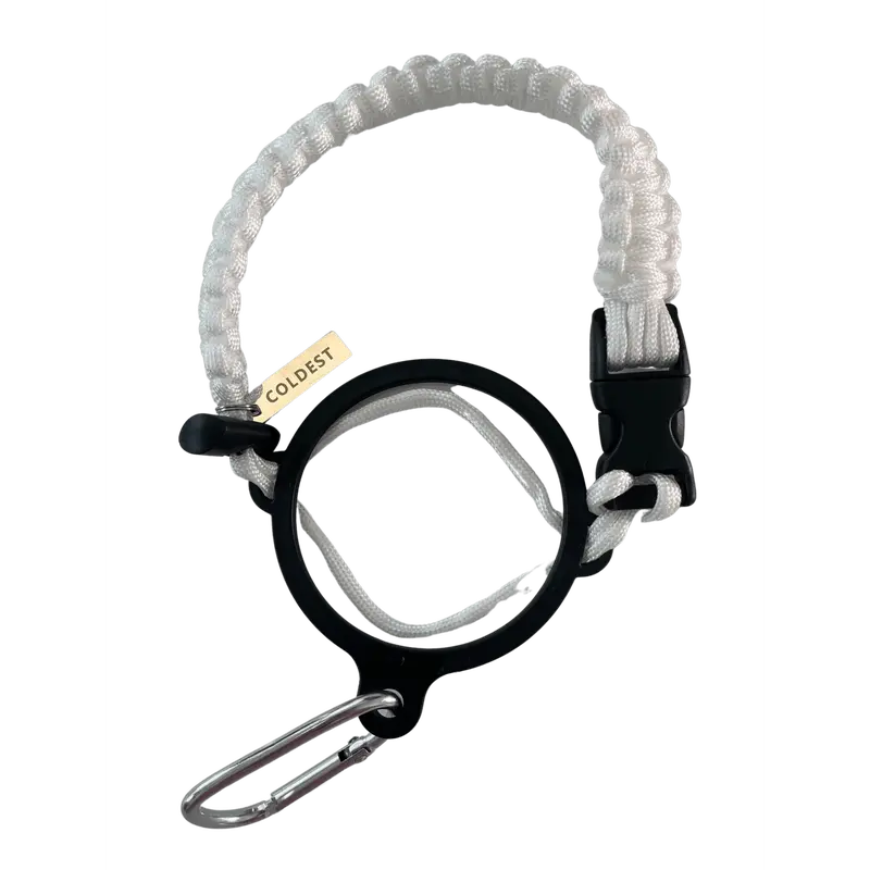 Paracord Bottle Handle With Secure Carabiner