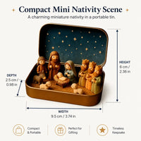 1 set of Nativity figurines