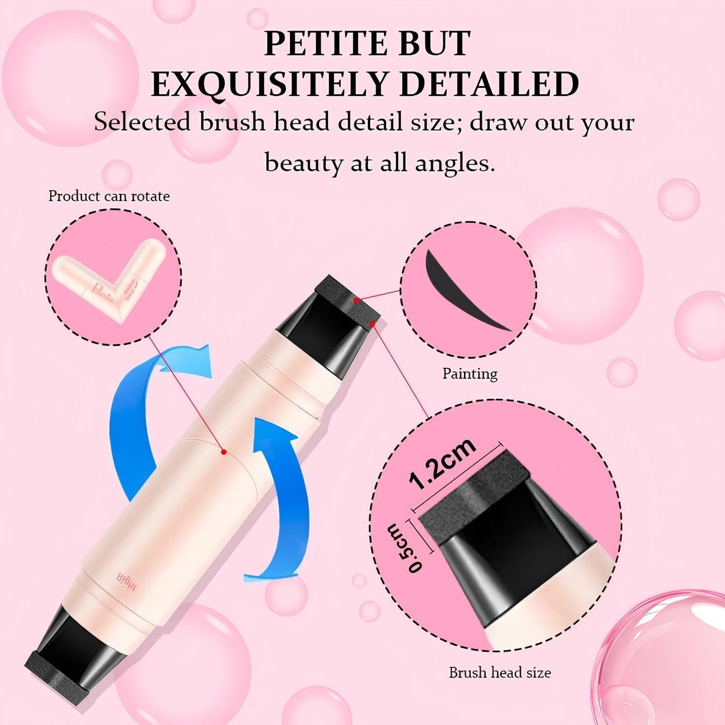 Perfect Winged Liner in Seconds with 360° Rotating Stamp