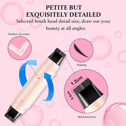 Perfect Winged Liner in Seconds with 360° Rotating Stamp