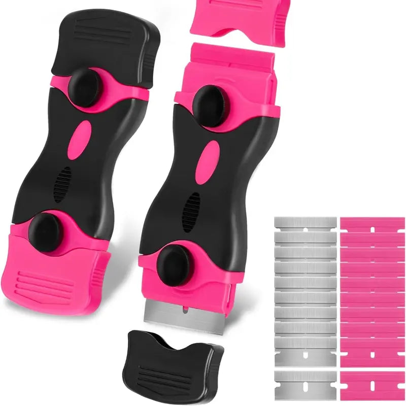2-in-1 Dual-End Razor Blade Scraper Tool