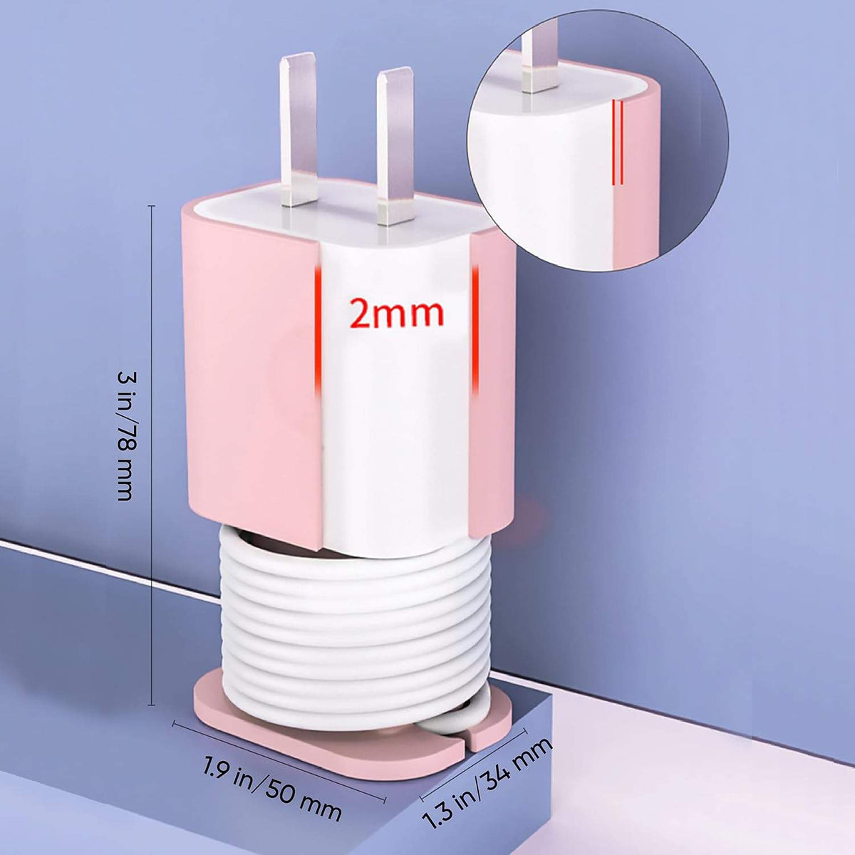Say Goodbye to Messy Cables: 3-in-1 Silicone Charger & Cord Organizer Case | Buy 1 Get 1 Free