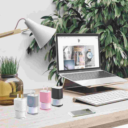 Say Goodbye to Messy Cables: 3-in-1 Silicone Charger & Cord Organizer Case | Buy 1 Get 1 Free