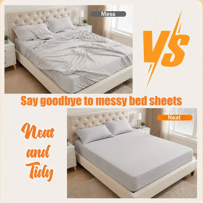 Heavy-Duty Locking Mattress Corner Clips for Wrinkle-Free Sheets | Buy 1 Get 1 Free