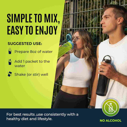 Natural GLP-1 Support Drink Mix for Rapid Appetite Control & Cravings Suppression