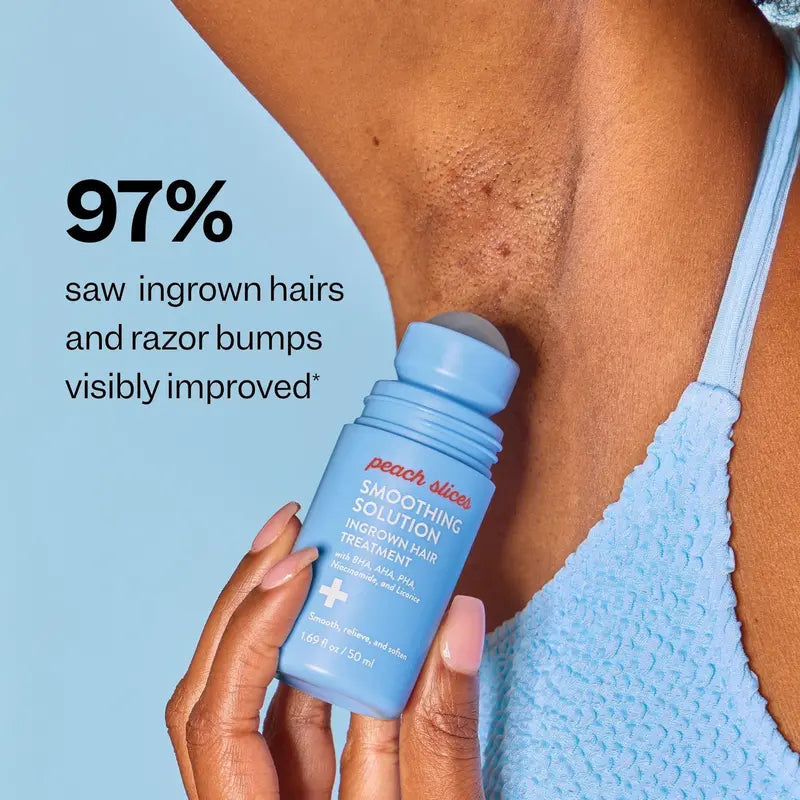 Smooth In-Grown Hair & Razor Bumps Instantly With Roller Precision